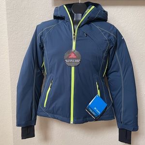 COLUMBIA Womens Titanium Best Dam Down Jacket. Size XS
